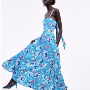 Zara Open back Maxi Dress